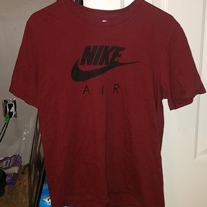 Garnet nike air tshirt